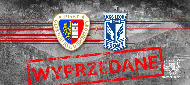 Stadion Piasta znowu pełny! Bilety na mecz z Lechem Poznań wyprzedane! (fot.Piast Gliwice)