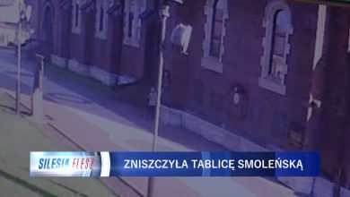 Skandal w Sosnowcu! Pomodliła się na mszy i zdewastowała Tablicę Smoleńską!