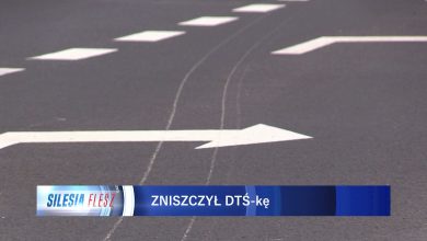 Gliwice: Ekstremalny przejazd ciężarówki po DTŚ [WIDEO] (fot.mat.TVS)