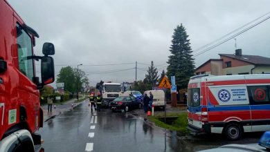 Śląskie: Tragiczny wypadek w Łanach Wielkich. Nie żyje 78-latek (fot.KMP Gliwice)