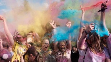 Czysty stąd nikt nie wyszedł! Holi Festival, czyli Święto Kolorów w Dąbrowie Górniczej zdjęcie: PawelJedrusikFotografia