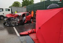 Jak doszło do wypadku na DK 88 w Zabrzu? [ZDJĘCIA] Samochody kompletnie zmiażdżone! (fot. KMP Zabrze)