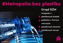 Metropolia bez plastiku. Pracownicy urzędu bez butelek i plastikowych gadżetów (fot.GZM)