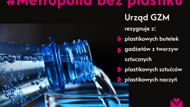 Metropolia bez plastiku. Pracownicy urzędu bez butelek i plastikowych gadżetów (fot.GZM)