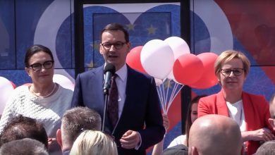 Morawiecki w Będzinie: Są tacy, którzy chcą szybko zlikwidować polski węgiel! [WIDEO]