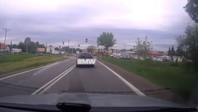 Śląskie: Kierowcy BMW nie spodobało się czerwone światło. Nie uwierzycie co zrobił! [WIDEO] Źródło: youtube.com/ronin szogun