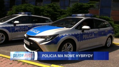 Nowe hybrydy dla śląskiej policji. Flotę zasili ponad 50 radiowozów [WIDEO] (fot.mat.TVS)