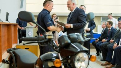 Katowice najlepsze. Już wiadomo, kto wygrał konkurs na najlepszego policjanta drogówki! (fot.slaskie.pl)