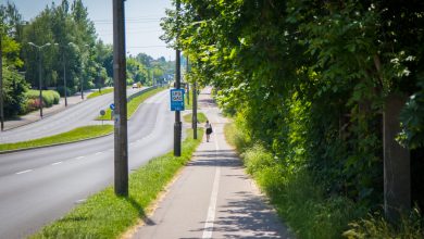 Sosnowiec: Będzie nowy chodnik i droga rowerowa wzdłuż Braci Mieroszewskich (fot. UM Sosnowiec)