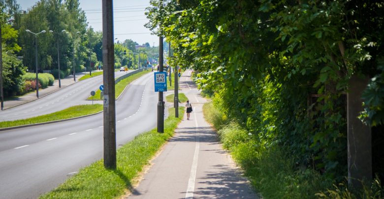 Sosnowiec: Będzie nowy chodnik i droga rowerowa wzdłuż Braci Mieroszewskich (fot. UM Sosnowiec)
