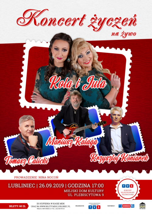 Koncert Życzeń na żywo