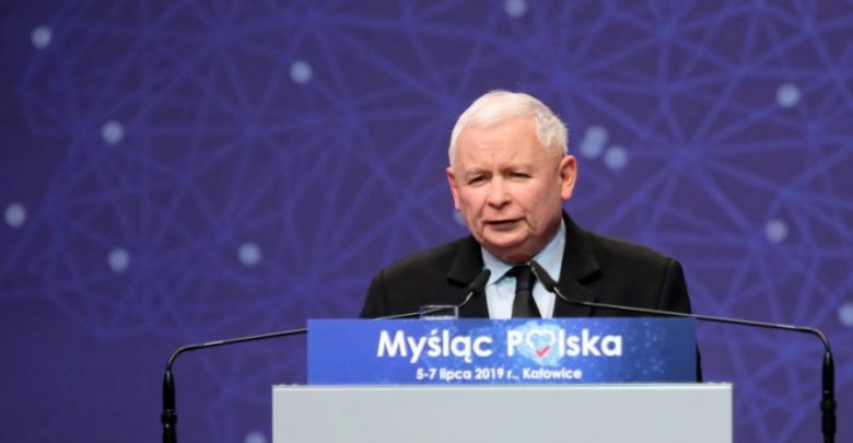 Jarosław Kaczyński na konwencji PiS w Katowicach: Jesteśmy wyspą wolności!