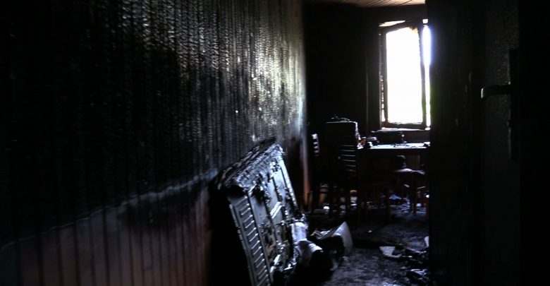 Groźny pożar w Dąbrowie Górniczej! Ogień strawił całe mieszkanie w Gołonogu