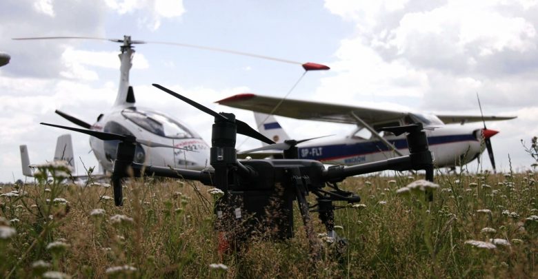 Wielkie testowanie dronów w Gliwicach. Sprawdzano, jak groźne mogą być w powietrzu