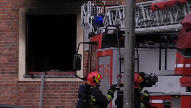 Wybuch butli z gazem w Rudzie Śląskiej w kamienicy przy ulicy Wolności. Według relacji świadków poszkodowane zostały dwie osoby