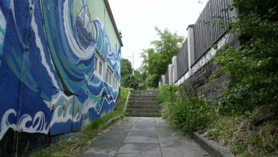 Wodne graffiti powstało na budynku jaworznickiej hydroforni. Miejska spółka Wodociągi Jaworzno postanowiła zlecić pracę grafficiarzom