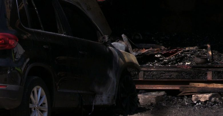 Tragiczny pożar w Bytomiu. Na strzeżonym parkingu przy ulicy Orzegowskiej w dzielnicy Szombierki po godzinie 2 nad ranem - spaliła się budka strażnicza