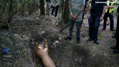 Morderstwo w Siemianowicach Śląskich: Wstrząsające ZDJĘCIA i WIDEO z wizji lokalnej (fot.Policja Śląska)