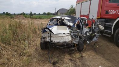 Śląskie: Wypadek podczas Rajdowego Pucharu Śląska (fot.Śląska Policja)