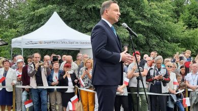 Andrzej Duda w Chorzowie: Wielka defilada 15 sierpnia w Katowicach upamiętni Powstania Śląskie! (fot.facebook/Jarosław Wieczorek - Wojewoda Śląski)