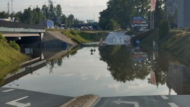 Sytuacja po burzy na Śląsku. Niektóre drogi ciągle są nieprzejezdne [FOTO]. Fot. Andre