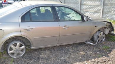 Potrącił pieszego i odjechał. Areszt dla 18-letniego kierowcy (fot.policja.pl)