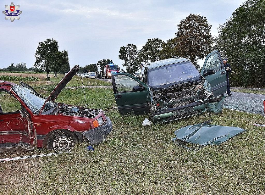 14-latek za kierownicą Passata! Niestety - skończyło się to tragicznie. W samochodowym wypadku zginęła jego 14-letnia pasażerka (fot.policja)