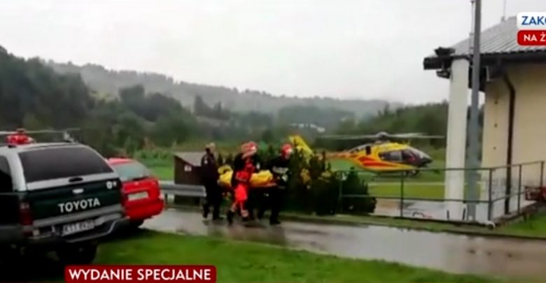 Tragedia w Tatrach: 4 osoby nie żyją, nawet 100 rannych! Przerażające liczby po gwałtownej burzy! (TVP Info)