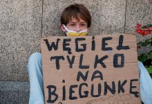 „Węgiel tylko na biegunkę”. Młodzi z Katowic wspierają strajk klimatyczny