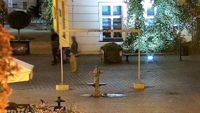 Okradli śpiącego mężczyznę. Zostali zatrzymani po trzech minutach [WIDEO] (fot. Policja Lubuska)