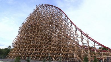 Największy drewniany rollercoaster na świecie ZADRA już czynny! Zobaczcie WIDEO Z PRZEJAZDU!