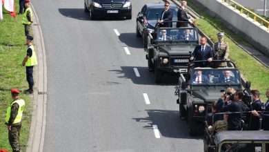 Ponad 200 tysięcy osób oglądało w Katowicach na żywo defiladę z okazji Święta Wojska Polskiego i 100 rocznicy Powstań Śląskich (fot.policja.pl)