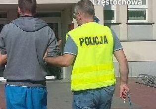 Śląskie: Doprowadził do zderzenia trzech aut i śmierci mężczyzny. Był pod wpływem amfetaminy (fot.KMP Częstochowa)