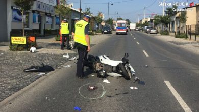 Śmiertelny wypadek w Częstochowie. Nie żyje 41-letni motocyklista (fot.KMP Częstochowa)