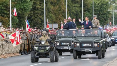 Katowice: Próbna defilada z okazji Święta Wojska Polskiego. Szykujcie się na utrudnienia! (fot.Kancelaria Prezydenta RP)