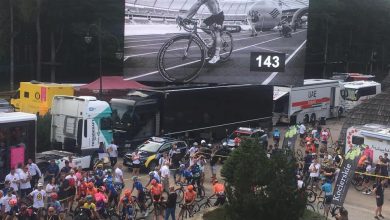 Wzruszające sceny na trasie IV etapu TdP! Kolarze uczcili pamięć Bjorga Lambrechta [ZDJĘCIA]. Fot. FB/Tour de Pologne