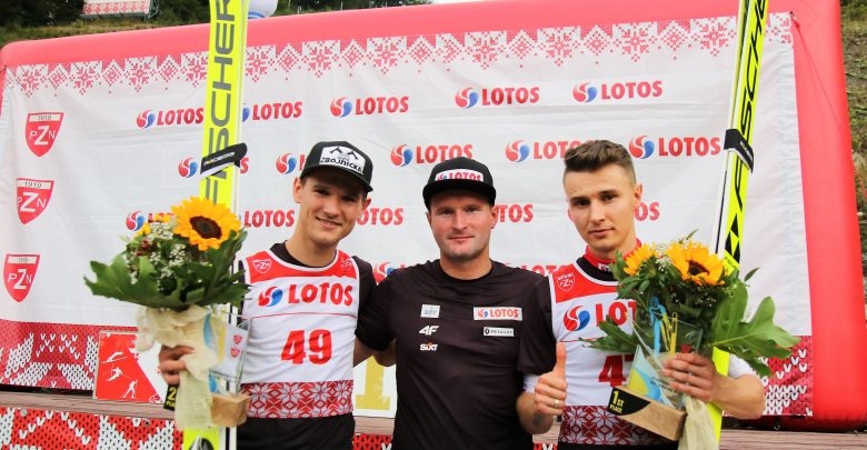 W pięknym stylu zwycięstwo odniósł Klemens Murańka, który w konkursie dwukrotnie uzyskał najlepsze rezultaty (fot.PZN)
