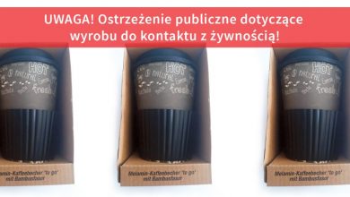 GIS ostrzega przed toksycznymi kubkami (fot. gis.gov.pl)