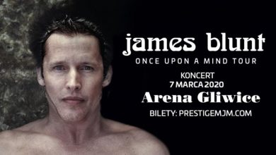 To będzie petarda! James Blunt zaśpiewa w Arenie Gliwice