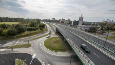 Tychy: DK1 na wysokości straży pożarnej zamknięta od piątku, 20 września! Utrudnienia do końca roku! (fot.UM Tychy)