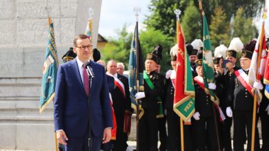 Premier Mateusz Morawiecki wziął udział w uroczystościach z okazji 39. rocznicy podpisania Porozumień Jastrzębskich (fot.ŚUW w Katowicach)