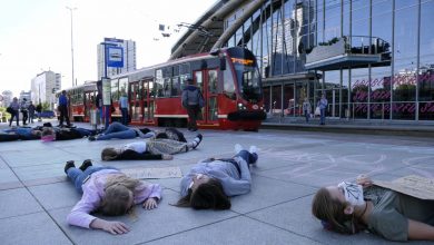 Młodzi nie chcą węgla. Wielkie Wymieranie, czyli protest podczas Międzynarodowych Targów Górnictwa