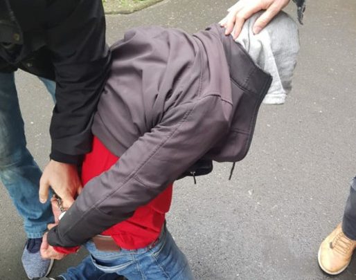 "Spiderman" w rękach policji. 37-latkowi grozi 8 lat więzienia (fot.policja.pl)