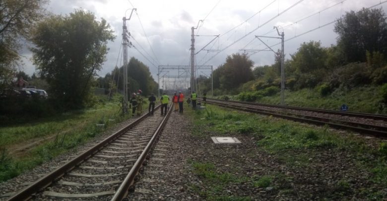 Tragiczny wypadek na torach. 36-latek rzucił się pod pociąg (fot.Policja Podkarpacka)
