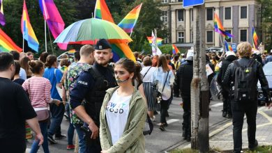 Marsz Równości w Katowicach. Zabezpieczało go 1500 policjantów [WIDEO]