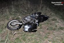 Śląskie: Tragiczny wypadek na krajowej "jedenastce". Nie żyje motocyklista i jego pasażerka (fot.Śląska Policja)