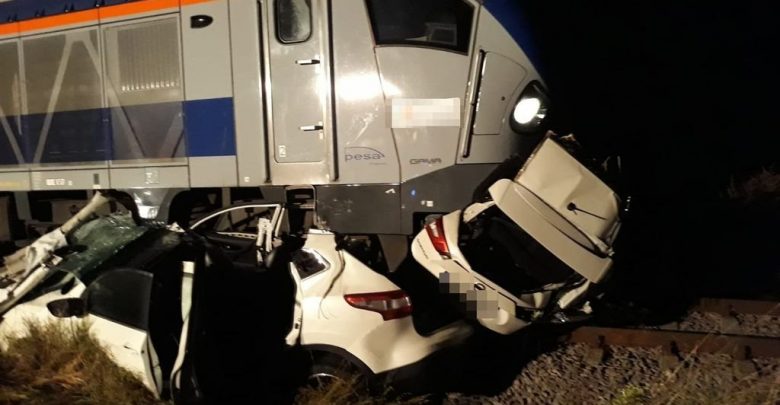 Tragiczny wypadek na przejeździe kolejowym [ZDJĘCIA] Nie żyje 17-latka (fot.Policja Lubelska)
