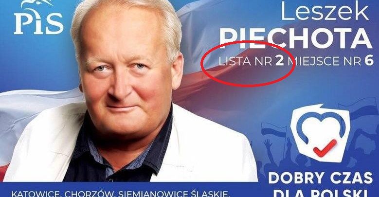 Jasnowidzem okazał się kandydat PiS – Leszek Piechota, który już kilka dni temu oznajmił światu, z jakiej listy będzie startował