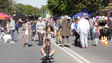 Tychy świętowały Dzień bez samochodu. Jedna z ulic zmieniła się w deptak [WIDEO]