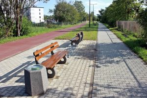 Zakończyła się budowa ścieżki rowerowej i chodnika, które połączyły ulice Narcyzów i Chryzantem w Rudzie Śląskiej – Rudzie
